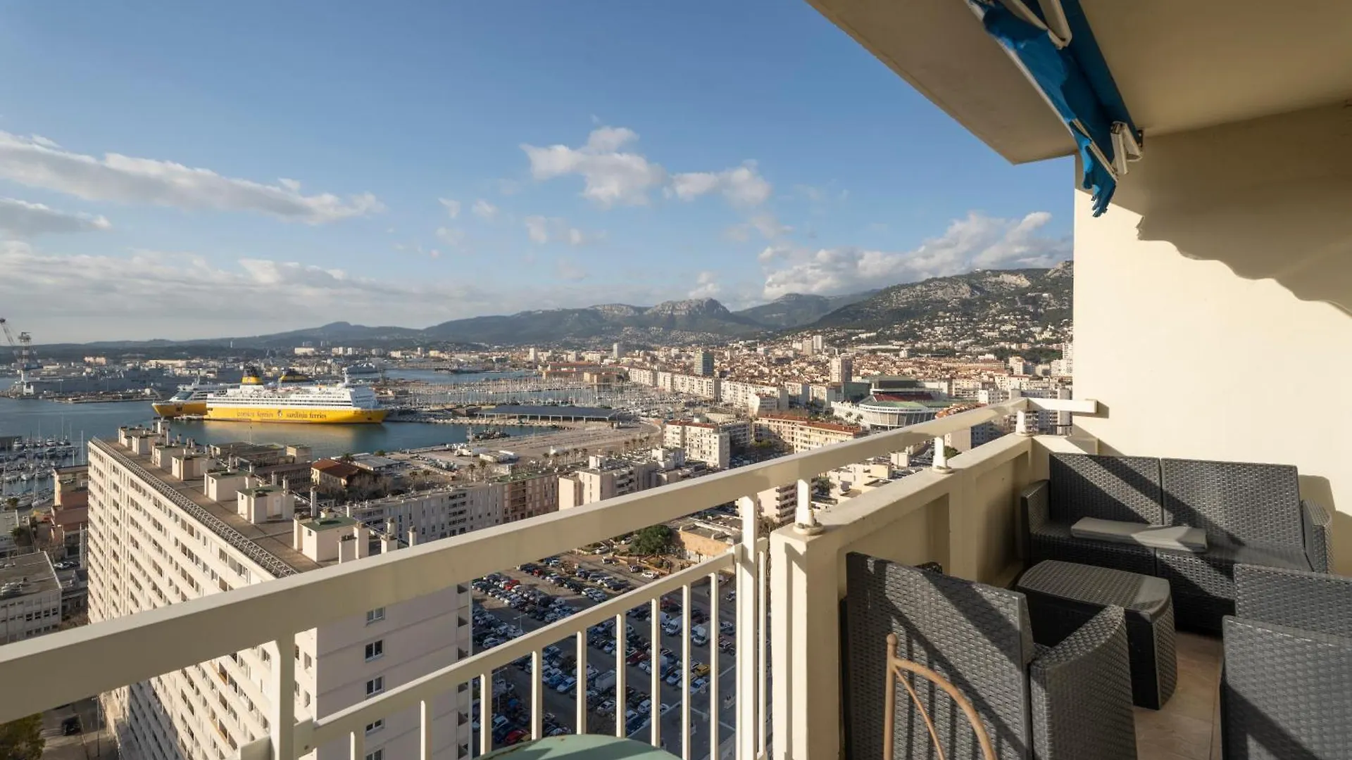 Apartamento Vue Panoramique, Grand Appartement 2 Chambres A Tolón